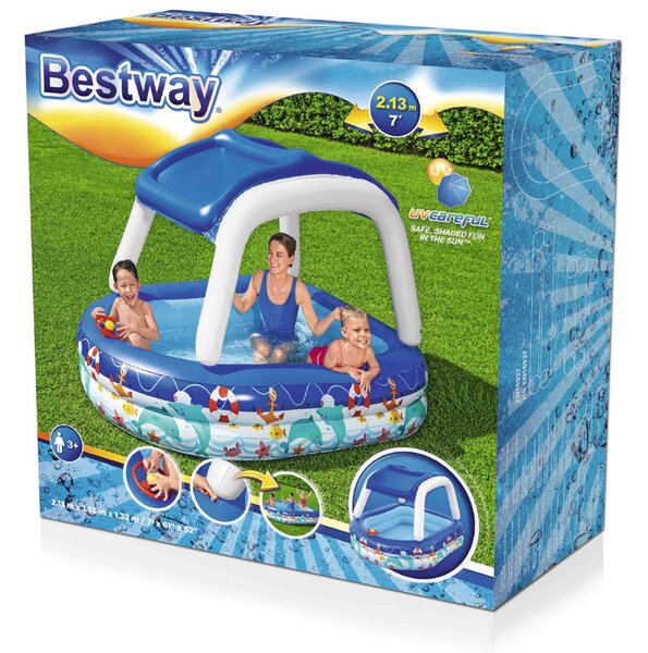 Nafukovací bazén so strieškou Sea Captain Bestway 54370