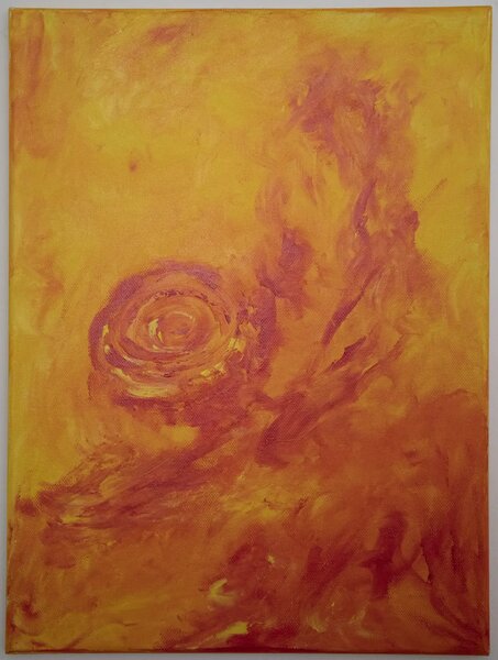 Oheň 30x40 cm