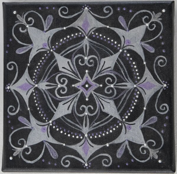 Magická mandala - 20x20 cm