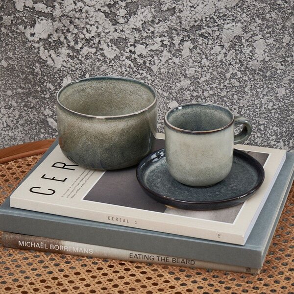 Kameninová jedálenská súprava 16 ks pre 4 osoby Meridian – Salt&Pepper