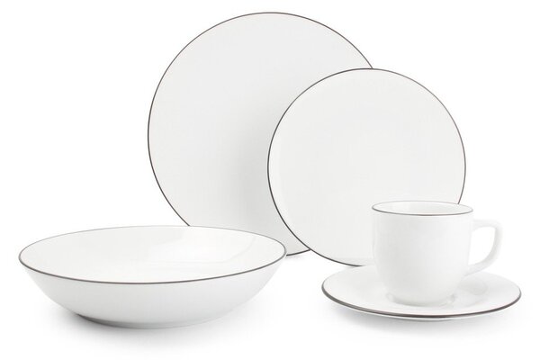 Porcelánová jedálenská súprava 20 ks pre 4 osoby Puro – Salt&Pepper