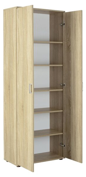 VIACÚČELOVÁ SKRIŇA, dub sonoma, 70/189/34 cm MID.YOU - Kancelárske regály, Online Only