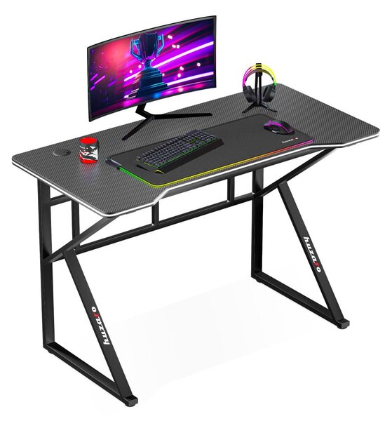 NovýNábytok.sk PC stolík Hyperion 1.6 (čierna). Akcia -20%. Vlastná spoľahlivá doprava až k Vám domov. 1087496