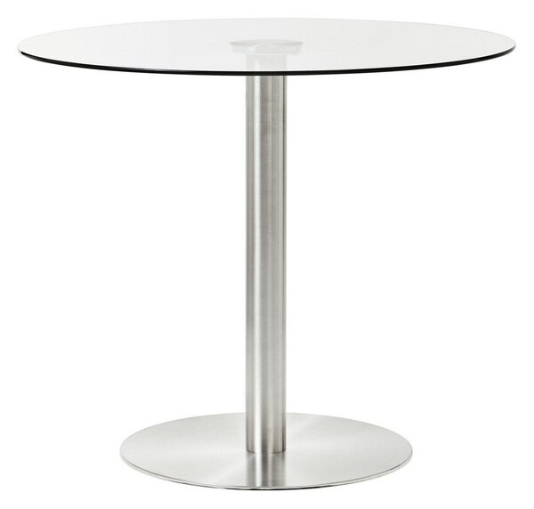 Okrúhly jedálenský stôl so sklenenou doskou ø 90 cm Metropolitan – Premier Housewares