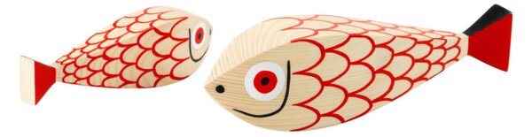 Vitra Dekorácia Wooden Doll Mother Fish & Child