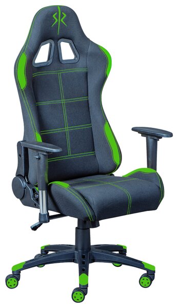 HERNÁ STOLIČKA, sieť, zelená, čierna MID.YOU - Online Only kancelárie, Online Only
