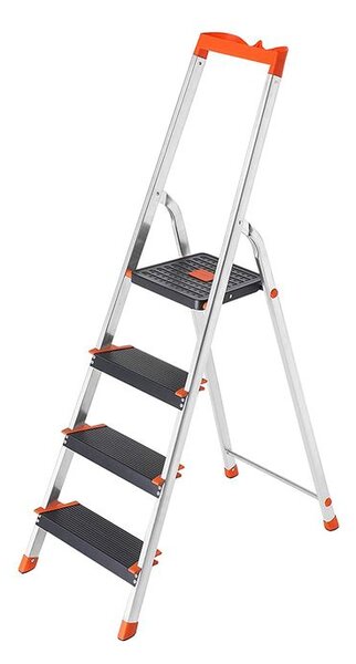 Skladací domáci rebrík SONGMICS GLT04BK
