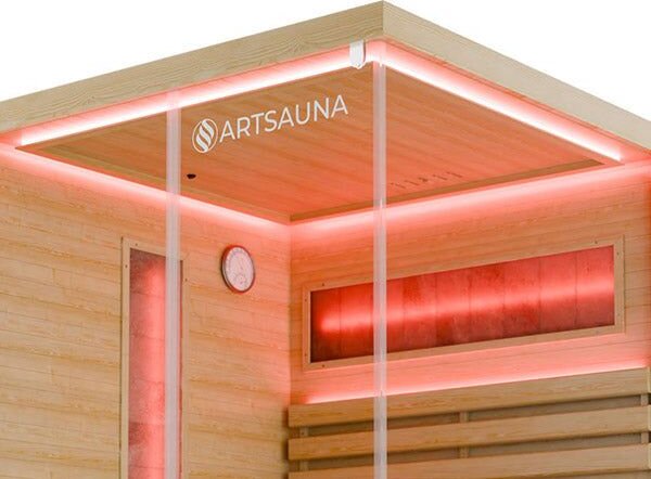 Domáca sauna pre 2 osoby 120 x 120 x 200 cm