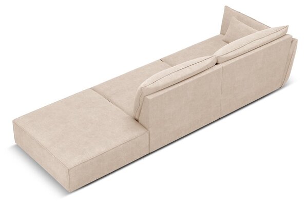 Béžová leňoška (ľavý roh) Vanda – Mazzini Sofas