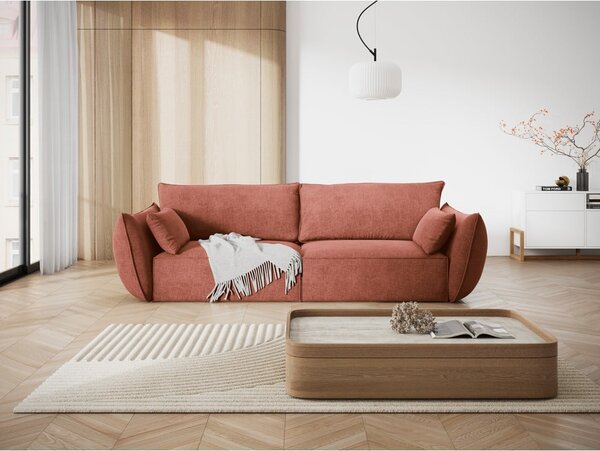 Červená pohovka 208 cm Vanda - Mazzini Sofas