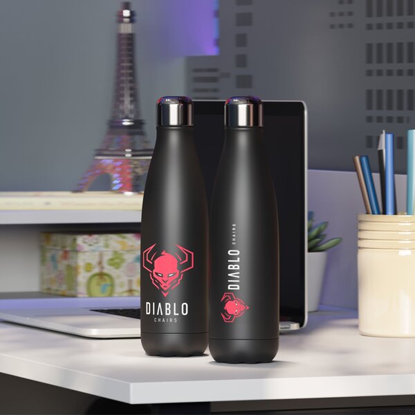 Termo fľaša Diablo Chairs, čierna