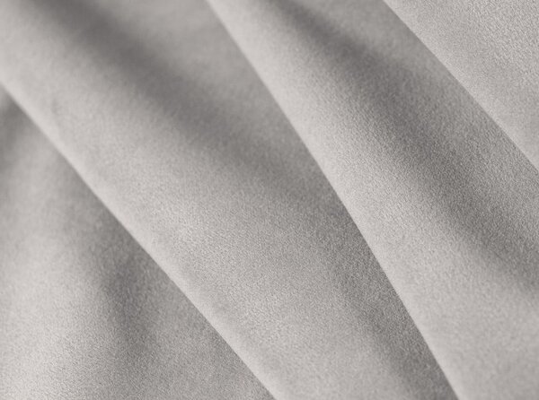 Svetlosivá čalúnená dvojlôžková posteľ s úložným priestorom s roštom 180x200 cm Miley – Micadoni Home