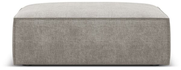 Svetlosivá ženilková podnožka Vanda – Mazzini Sofas