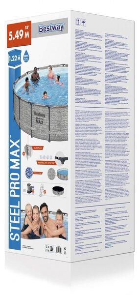 Bazén Steel Pro Max 18FT 549x122cm BESTWAY - 5618Y