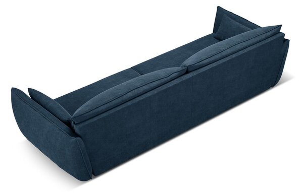 Tmavomodrá pohovka 248 cm Vanda - Mazzini Sofas