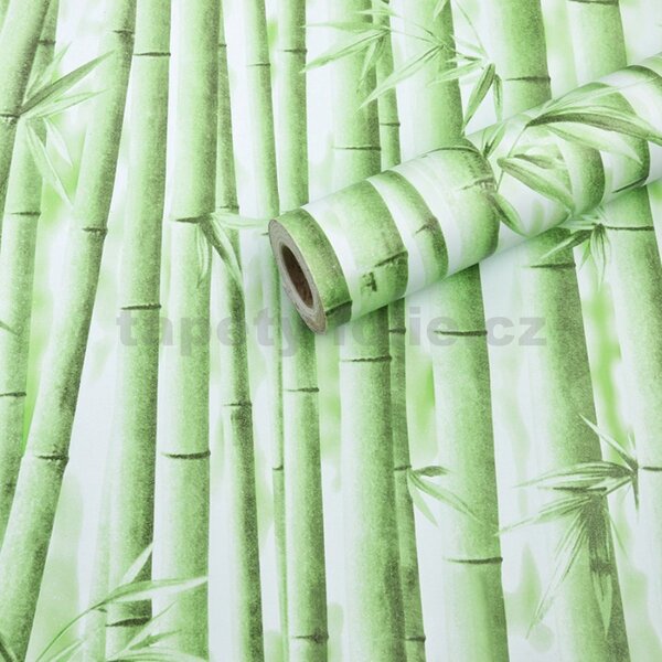 Samolepiace tapety 45 cm x 10 m IMPOL TRADE 9145 bambus svetlý Samolepiace tapety