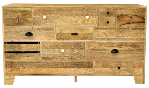 Komoda Manu 160x90x45 indický masív mango
