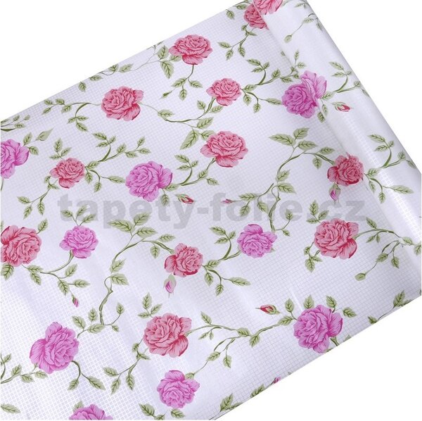 Samolepiace tapety 45 cm x 10 m IMPOL TRADE 9014 popínavé ruže Samolepiace tapety