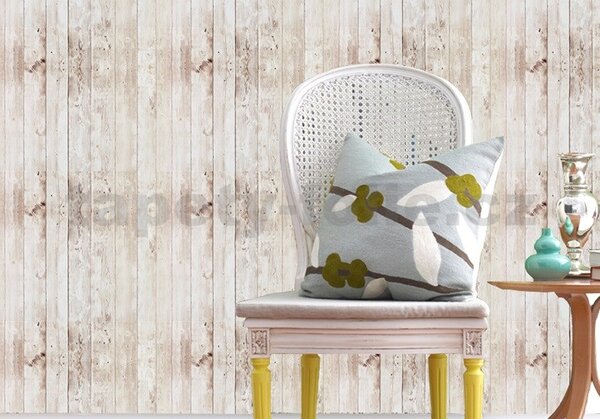 Samolepiace tapety 45 cm x 10 m IMPOL TRADE 9329 drevo bielené Samolepiace tapety