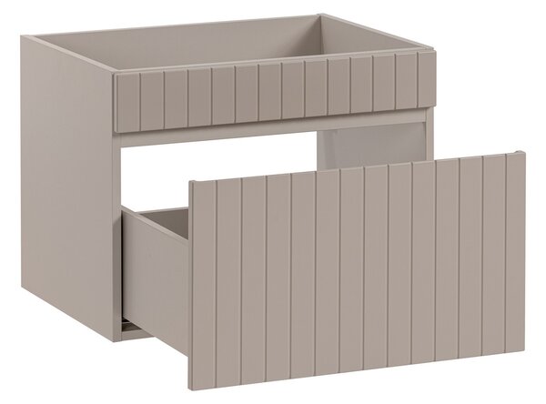 Kúpeľňová skrinka s doskou ICONIC Cashmere D140/1 | 140 cm