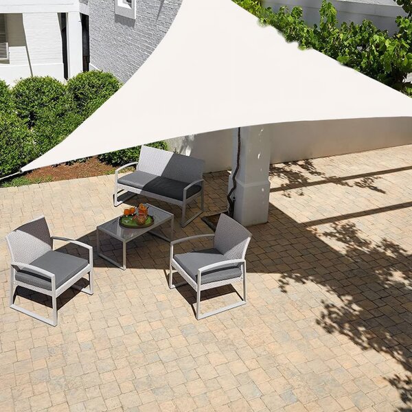 ModernHome Slnečná plachta nepremokavá strieška 3x3x3m ModernHome - béžová
