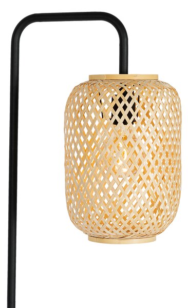 Inteligentná stojaca lampa bambusová vrátane WiFi ST64 - Yvonne