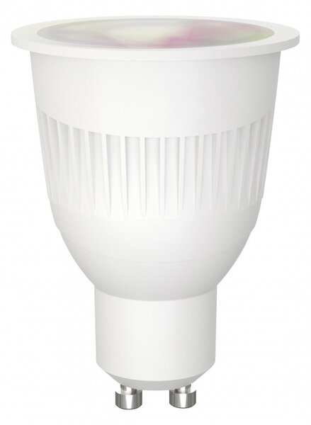 Trio 956-88 inteligentná LED žiarovka 1x6,5W | GU10 | 360L | 2200-6500K | RGBW - stmievateľná, nastavenie teploty osvetlenia, technológie Wiz, diaľkové ovládanie, pamäťová funkcia, biela