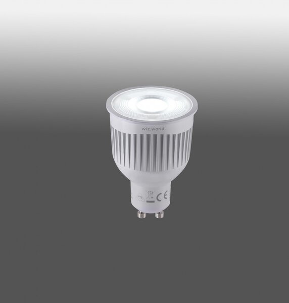 Trio 956-88 inteligentná LED žiarovka 1x6,5W | GU10 | 360L | 2200-6500K | RGBW - stmievateľná, nastavenie teploty osvetlenia, technológie Wiz, diaľkové ovládanie, pamäťová funkcia, biela