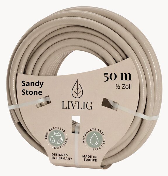 Dizajnová záhradná hadica Sandy Stone, D 40 m
