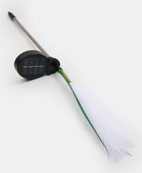 Sinsay - Solárna LED lampa v tvare pampovej trávy - biela