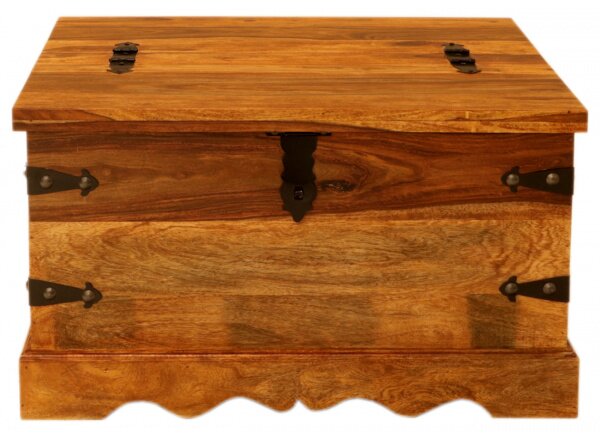 Truhlica Jali 80x45x80 z indického masívu palisander