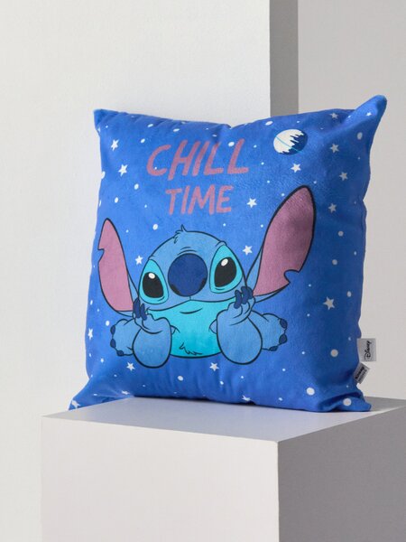 Sinsay - Obliečka na vankúš Stitch - indigová