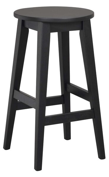 Čierna Barová stolička Austin 65 × 35 × 35 cm ROWICO