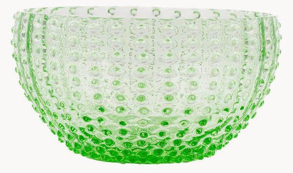 Ručne fúkaná servírovacia miska Hobnail