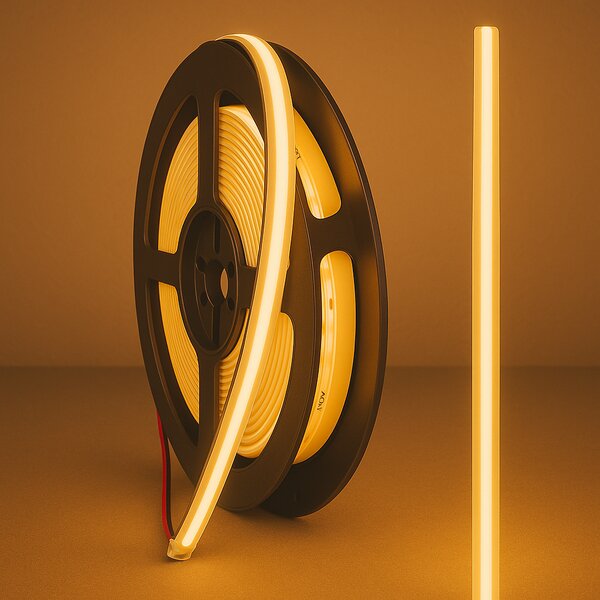 ECOLIGHT LED pásik NEON - COB - 45W - IP20 - 5m - teplá biela