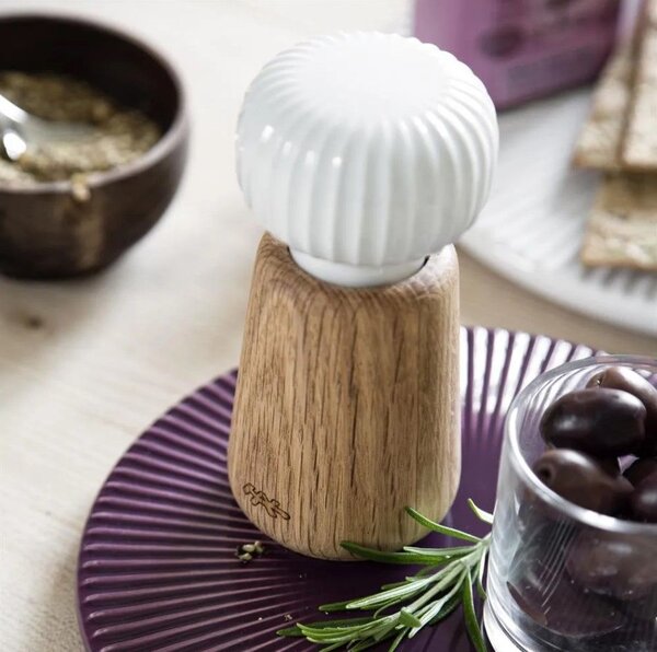 Mlynček s keramickým strojčekom Hammershøi White 14,5 cm