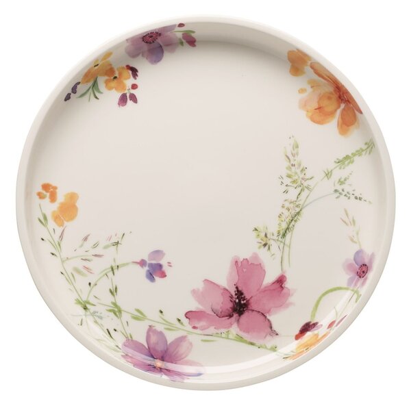 Servírovací porcelánový tanier s kvetinovými motívmi Villeroy & Boch Mariefleur, 30 cm