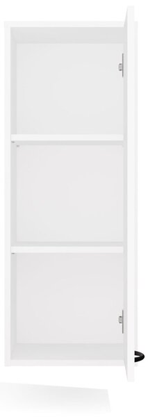 Závesná kúpeľňová skrinka NINA W1D - biela