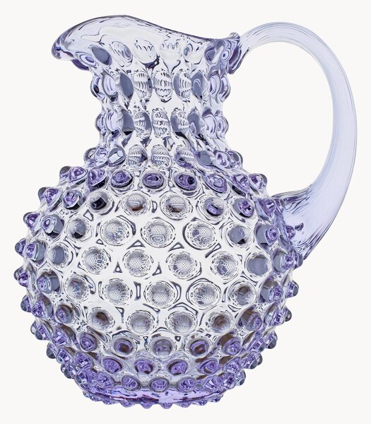 Ručne fúkaný džbán Hobnail