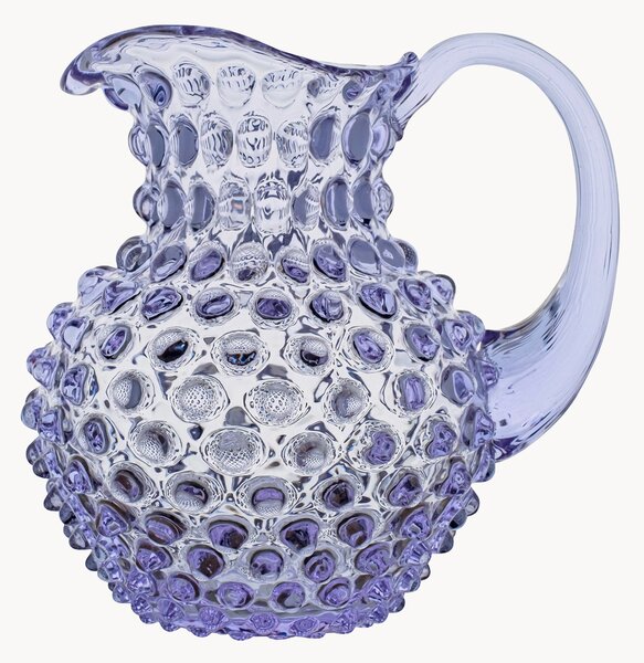 Ručne fúkaný džbán Hobnail