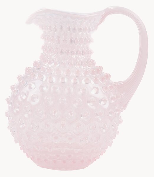 Ručne fúkaný džbán Hobnail