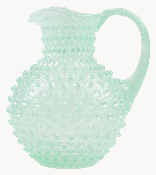 Ručne fúkaný džbán Hobnail