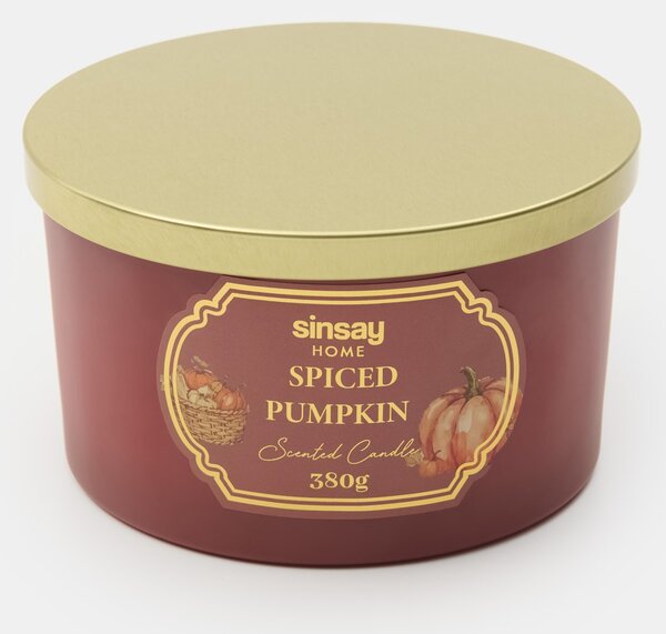 Sinsay - Vonná sviečka Spiced Pumpkin - oranžová