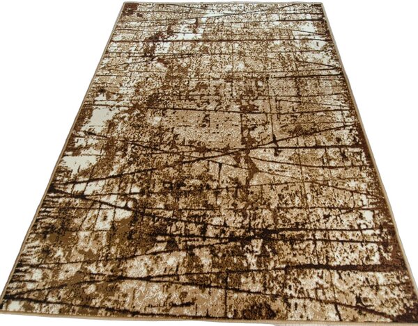 HU Béžový klasický koberec Shiraz Bcf Bodkovany-bezovy Rozmer: 80x150 cm
