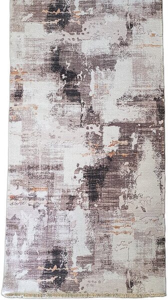HU Hnedo-béžový fľakatý koberec Banco 1004-VIZION-2 Rozmer: 60x110 cm