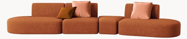 Modulárne ženilkové ležadlo Chiara (6-miestne), Š 428 cm