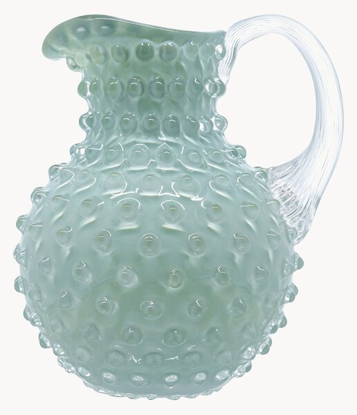 Ručne fúkaný džbán Hobnail