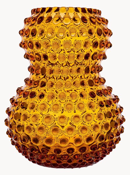 Ručne fúkaná váza Hobnail, V 20 cm