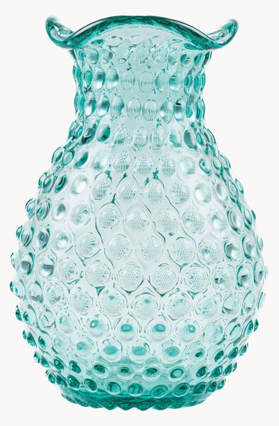 Ručne fúkaná váza Hobnail, V 21 cm
