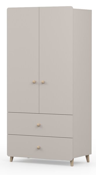 Dvojdverová šatníková skriňa Marion 90x204x51 - kašmír